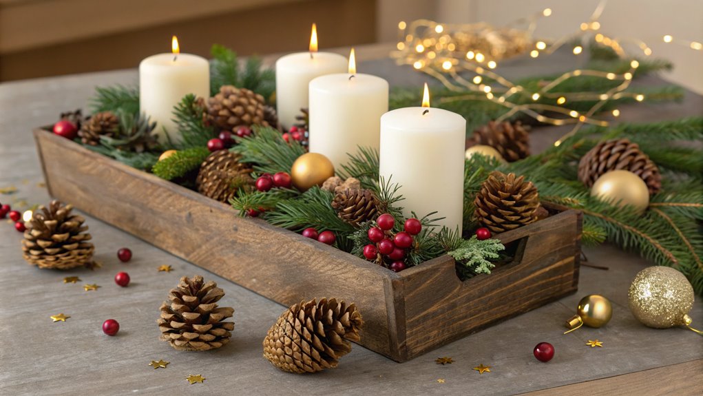 Make a Festive Table Centerpiece on a Dime in 15 Minutes