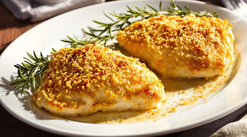 Oven-Baked Parmesan Crusted Chicken