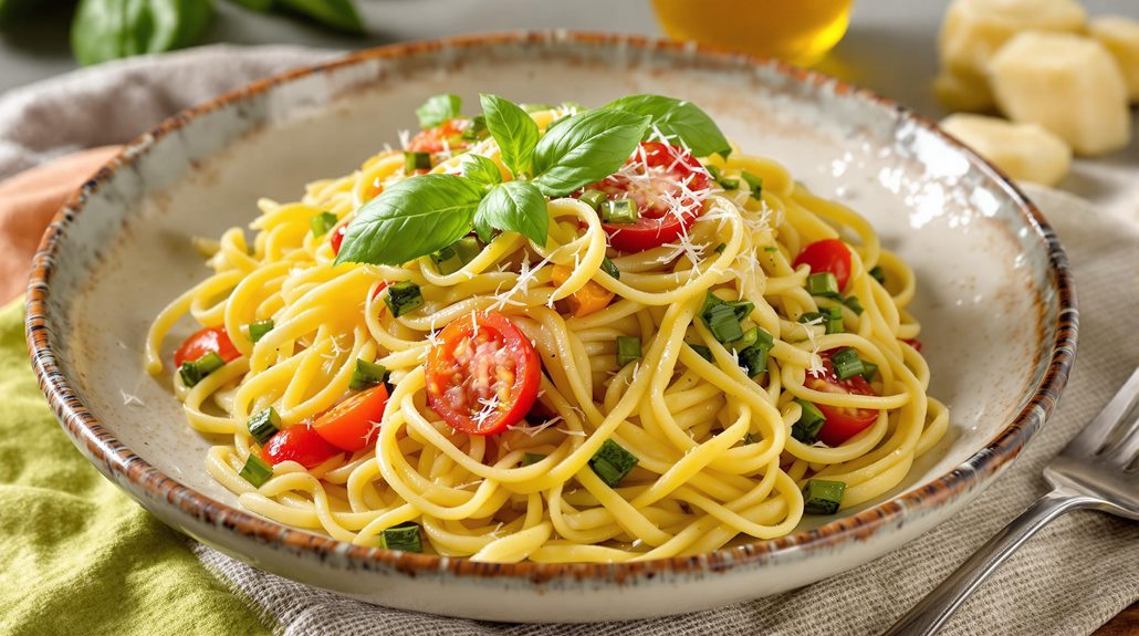 Simple Pasta Primavera